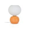 Lampe Verre Orange & Abat, Opjet