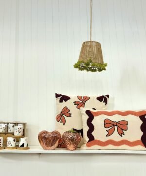 Alternative view of Lampe Décorative Fraise en Verre Rose Vieilli, Opjet