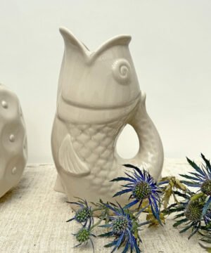 Alternative view of Vase pichet poisson GM sable, Opjet