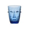 Verre Gobelet Visage bleu, Opjet
