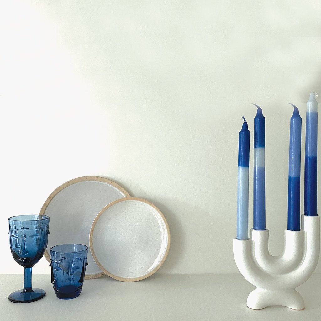 Lot de 6 Gobelets Visage bleu, Opjet – Image 3