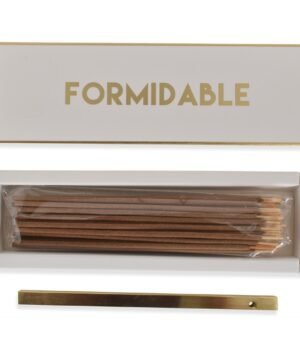 Encens Traditionnel & Porte-Encens Ambre – 30 Bâtons, Opjet