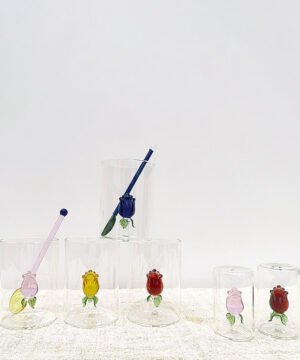 Alternative view of Set sel et poivre 3D Fleurs assorties, Opjet