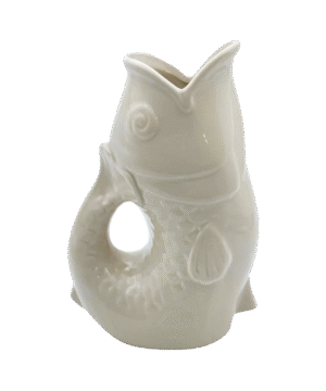Vase pichet poisson GM sable, Opjet