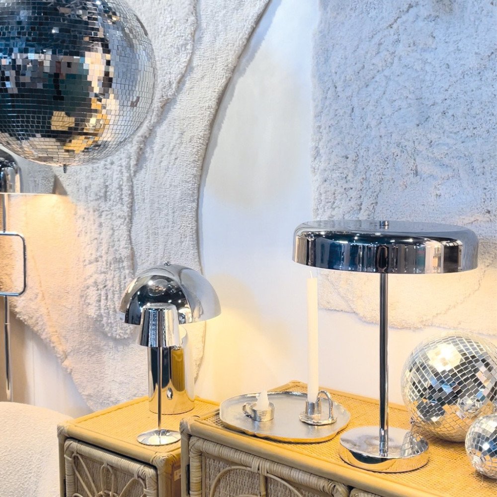 Lampe Lucas chromé, Opjet – Image 2