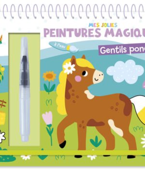 Mes jolies peintures magiques – Gentils poneys, AUZOU
