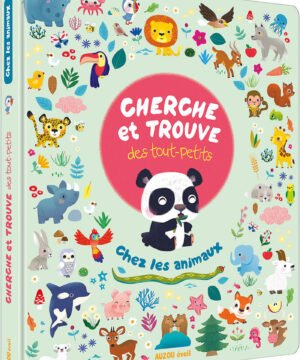 Cherche et trouve des tout-petits - Chez les animaux, AUZOU