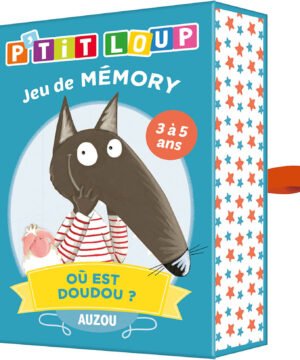 Jeu de cartes - P’TIT loup jeu de mémory, Auzou