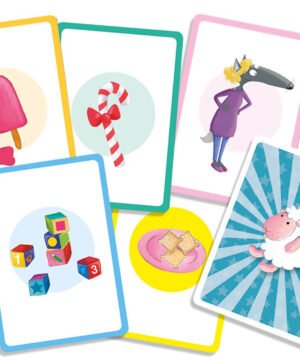 Alternative view of Jeu de cartes - P’TIT loup jeu de mémory, Auzou