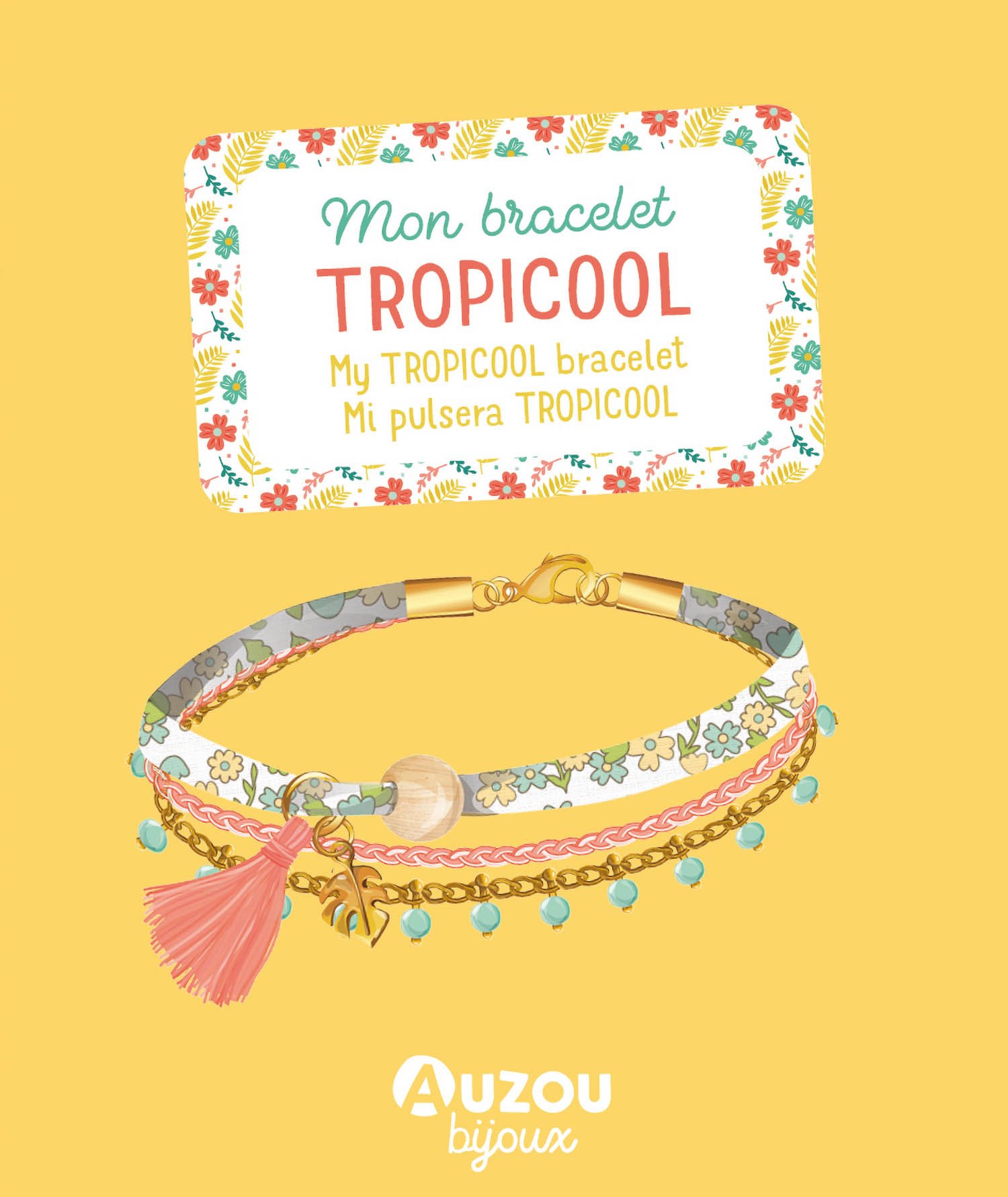 Mon superbe bijou – Mon bracelet Tropicool, Auzou – Image 2