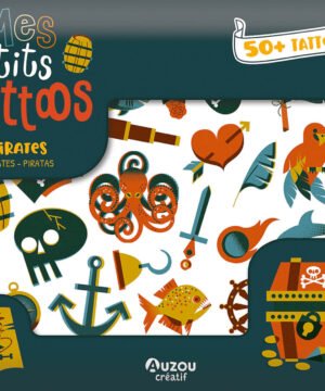 Mes P'tits tattoos - pirates, Auzou