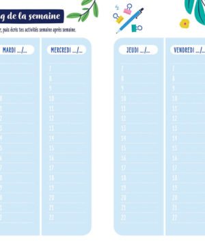 Alternative view of Mon carnet secret - Mon année secrète, AUZOU