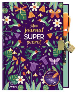 Mon Journal Super Secret avec un stylo invisble, AUZOU