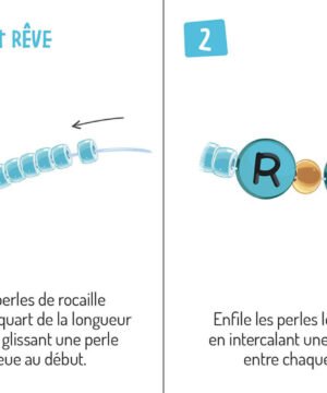 Alternative view of Mon superbe bijou – Ma mini accumulation de bracelets à message, Auzou