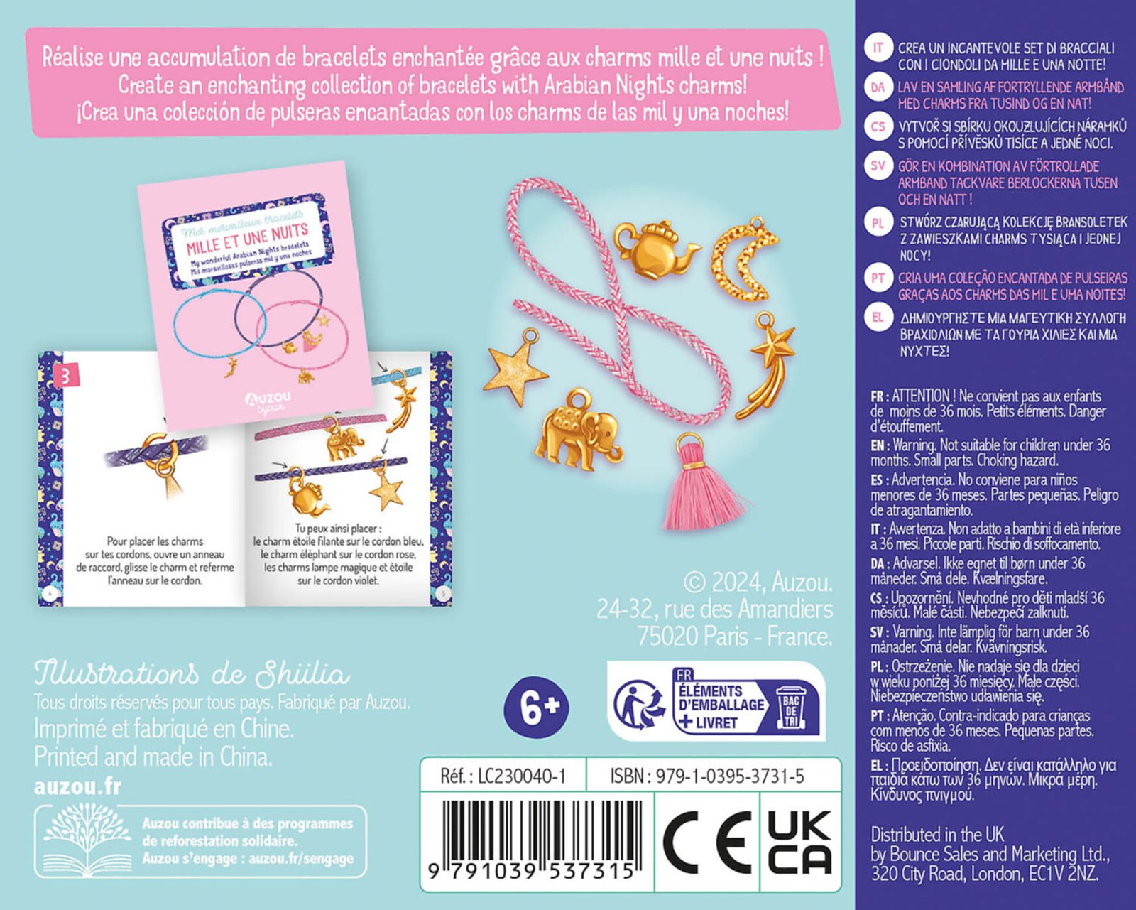 Mon superbe bijou – Mes merveilleux bracelets mille et une nuits, Auzou – Image 4