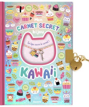 Mon carnet secret – Journal intime avec bijou kawaii, AUZOU