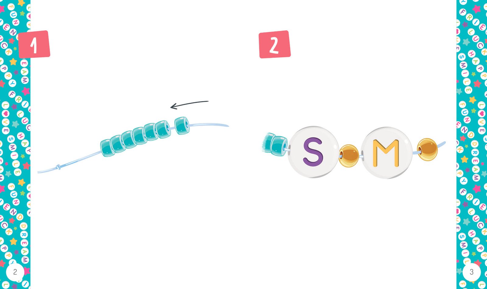 Mon superbe bijou – Ma collection de bracelets à message, Auzou – Image 4