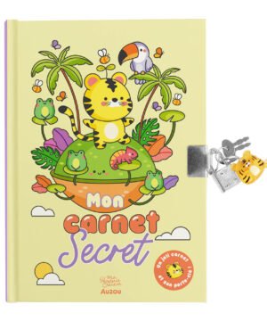 Le journal intime idéal mon porte clé tigre, AUZOU