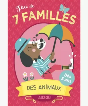 Jeu de cartes - Jeu de 7 familles animaux , AUZOU