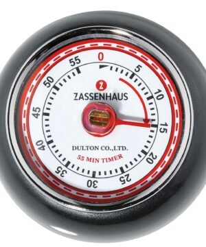 Minuteur rétro SPEED Anthracite – Un signal fort en cuisine