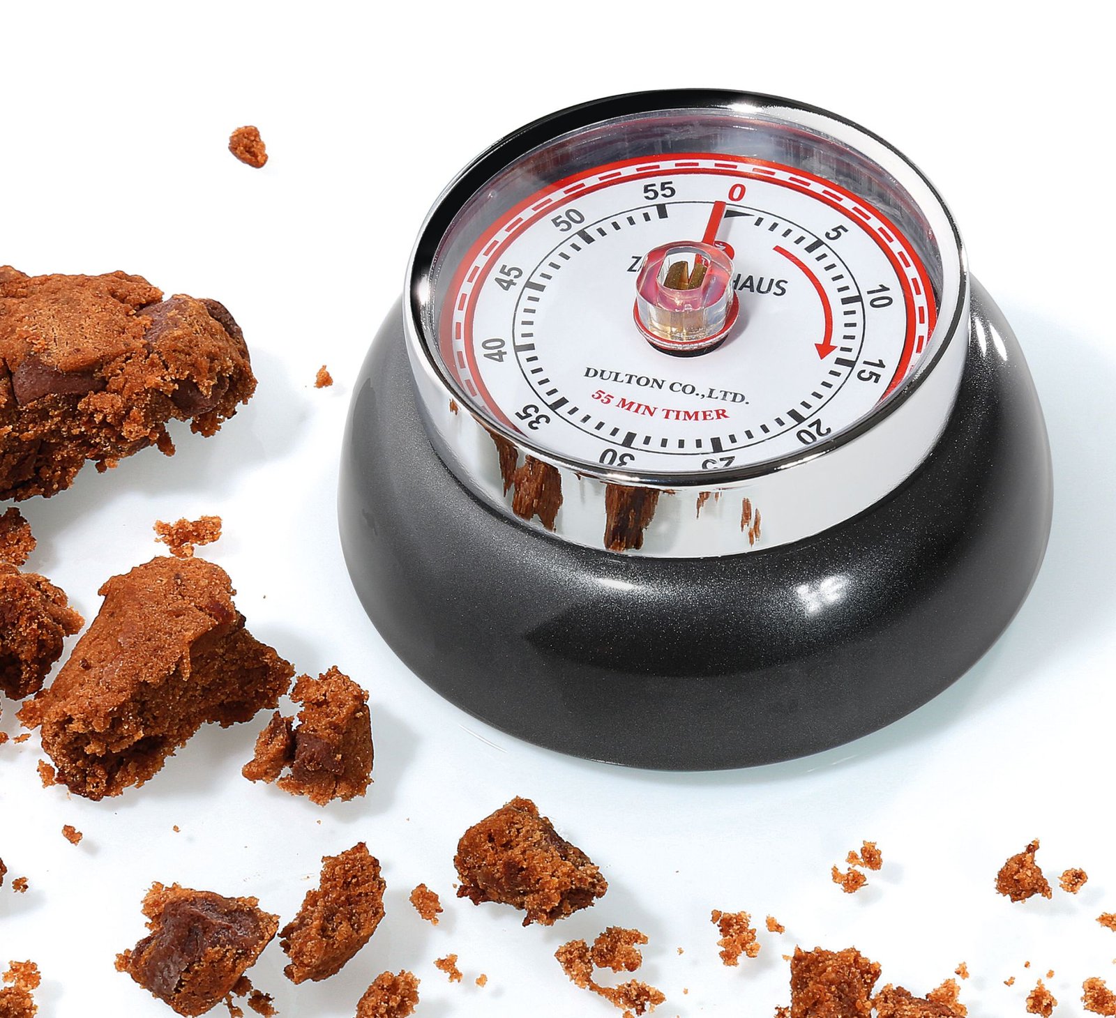 Minuteur rétro SPEED Anthracite – Un signal fort en cuisine – Image 2