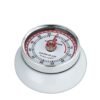 Minuteur rétro SPEED Blanc – Un signal fort en cuisine