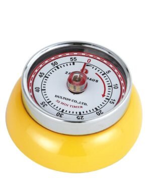 Minuteur rétro SPEED Jaune – Un signal fort en cuisine