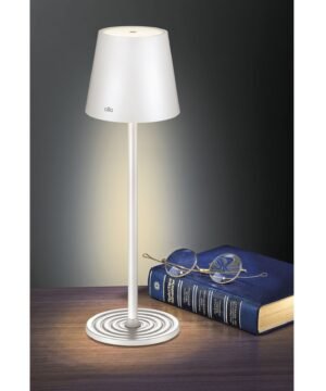 Alternative view of Lampe de table LED SOLE  Blanche – Une ambiance chaleureuse