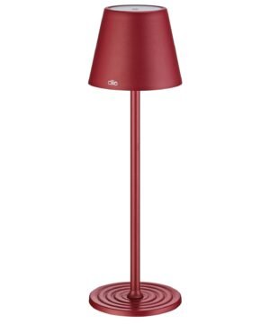 Lampe de table LED SOLE bordeaux – Une ambiance chaleureuse