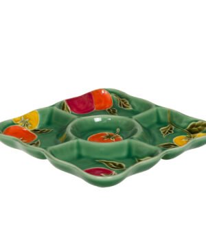 Alternative view of Plat 5 Compartiments Pomodoro – 23 cm, Bastide