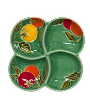 Plat 4 Compartiments Pomodoro – 22 cm, Bastide