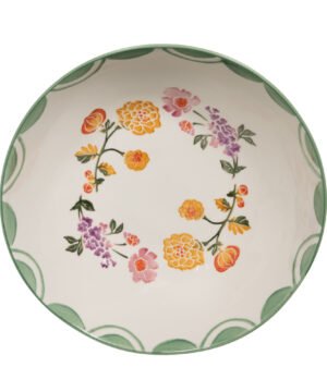 Grand saladier Amaya 31 cm en faïence multicolore, BASTIDE