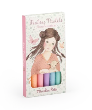 Feutres Pastel Les Rosalies – Des couleurs douces pour créer librement, Moulin Roty