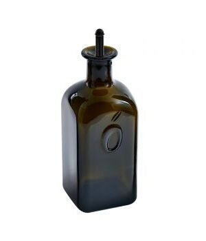 Bouteille d’huile en verre Verdetrusco, BASTIDE
