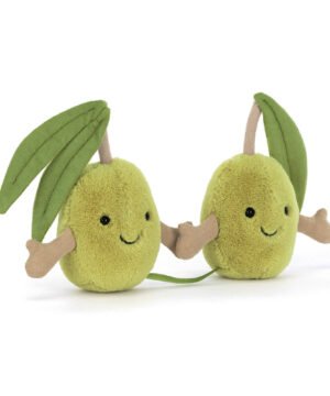 Alternative view of Peluche Amuseables Pair of Olives, BASTIDE