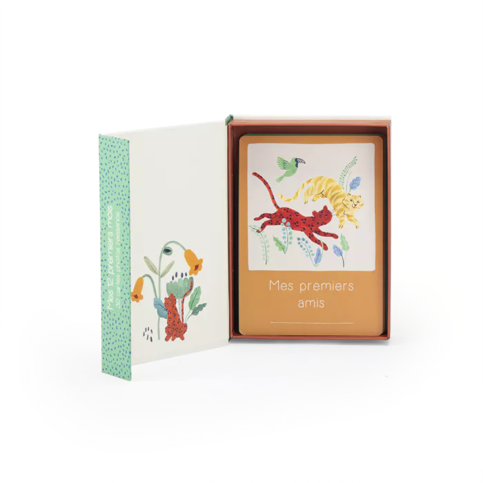 Coffret de cartes La forêt Mawa – Immortalisez les premiers mois de bébé, Moulin Roty – Image 2