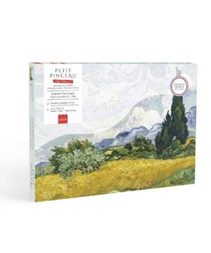 Coffret peinture au numéro – Cyprès aux blés d’or, La Petite Epicerie