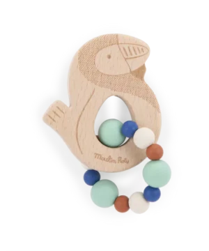 Alternative view of Hochet de dentition Calao – Éveil et soulagement pour bébé, Moulin Roty