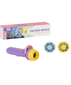 Lampe Torche Croque-Bisous – Des histoires à la lumière, Moulin Roty