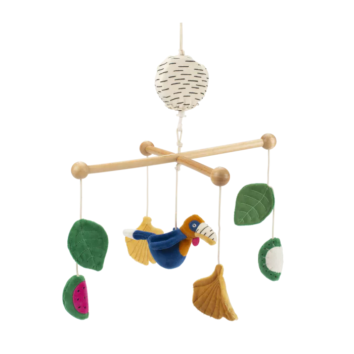 Mobile musical bébé – Une douce balade en forêt pour s’endormir, Moulin Roty