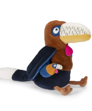 Jouet d’activité Litchi le Calao – Éveil sensoriel et motricité, Moulin Roty