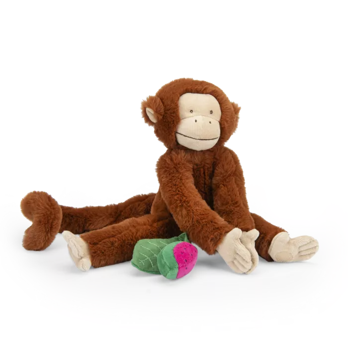 Peluche d’activités Mochica – Éveil et câlins dès la naissance, Moulin Roty