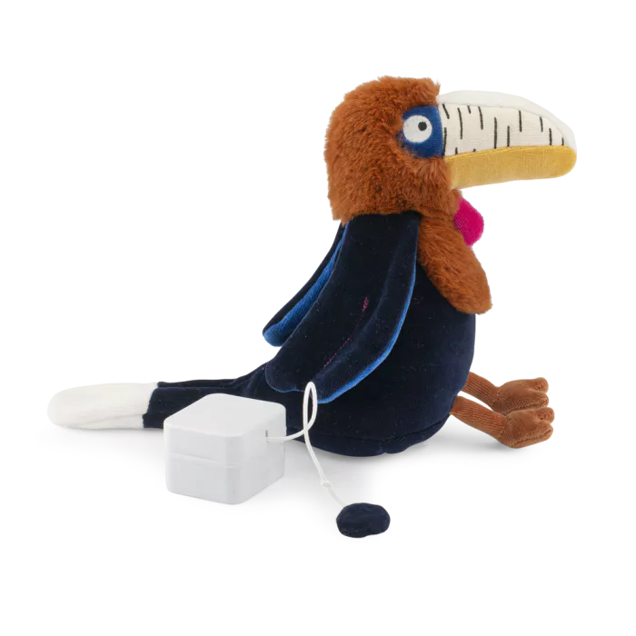 Boîte à musique Litchi le Calao – Couleurs, sons et éveil musical, Moulin Roty – Image 2