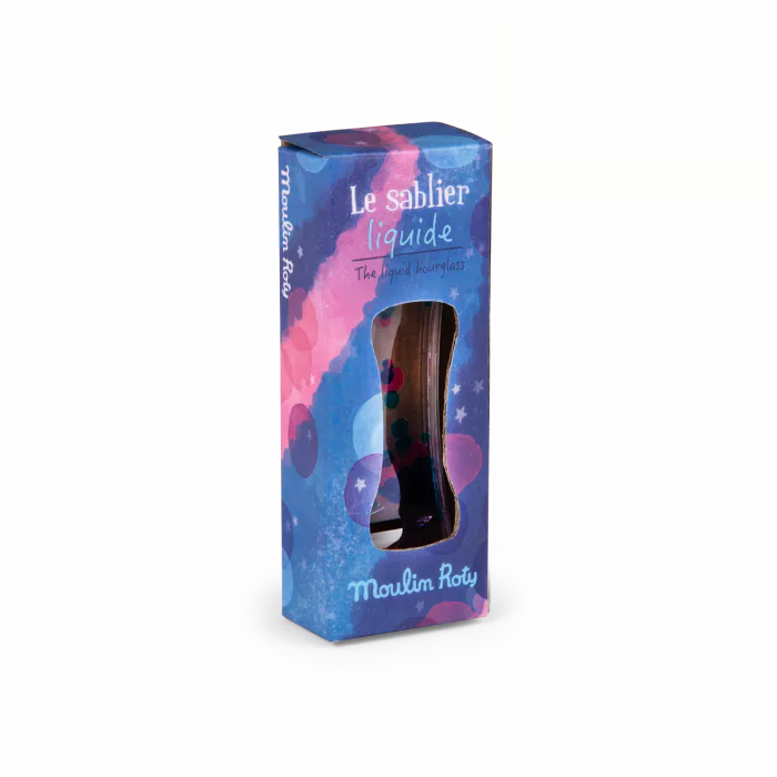 Sablier Liquide – Un moment de calme et de fascination, Moulin Roty