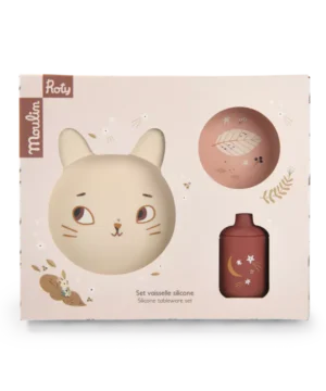 Coffret Vaisselle Après la pluie – Manger comme les grands, Moulin Roty