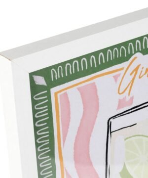 Alternative view of Cadre déco Garden rose 32 x 42 cm – Verre, Yliades