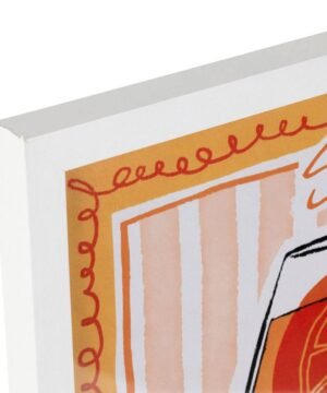 Alternative view of Cadre déco Garden terracotta 32 x 42 cm – Verre, Yliades