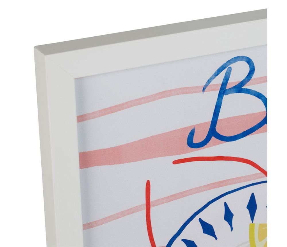 Cadre déco Homard multicolore 32 x 42 cm, Yliades – Image 2