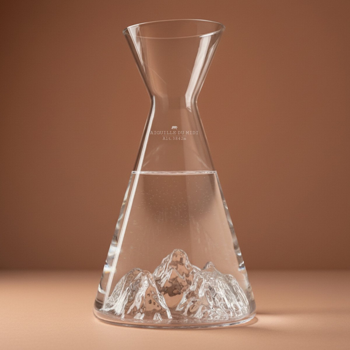 Carafe à eau Aiguille du Midi TOPOGRAPHIC, Alaskan Maker – Image 7