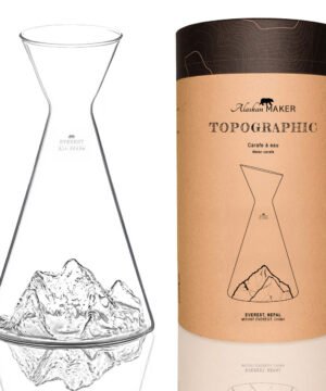 Carafe à eau Mont Everest TOPOGRAPHIC, Alaskan Maker